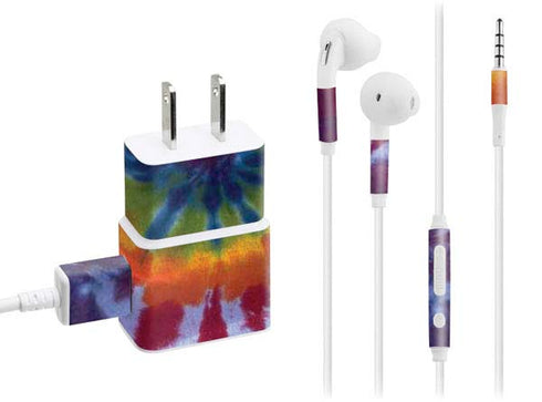 Tie Dye Tie Dye Phone Charger Skin